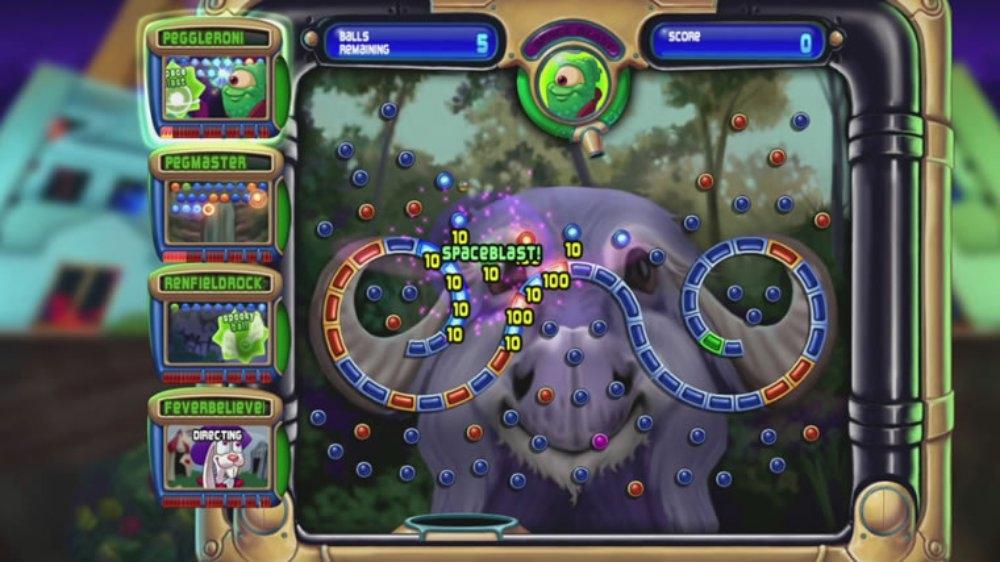 Portada de Peggle