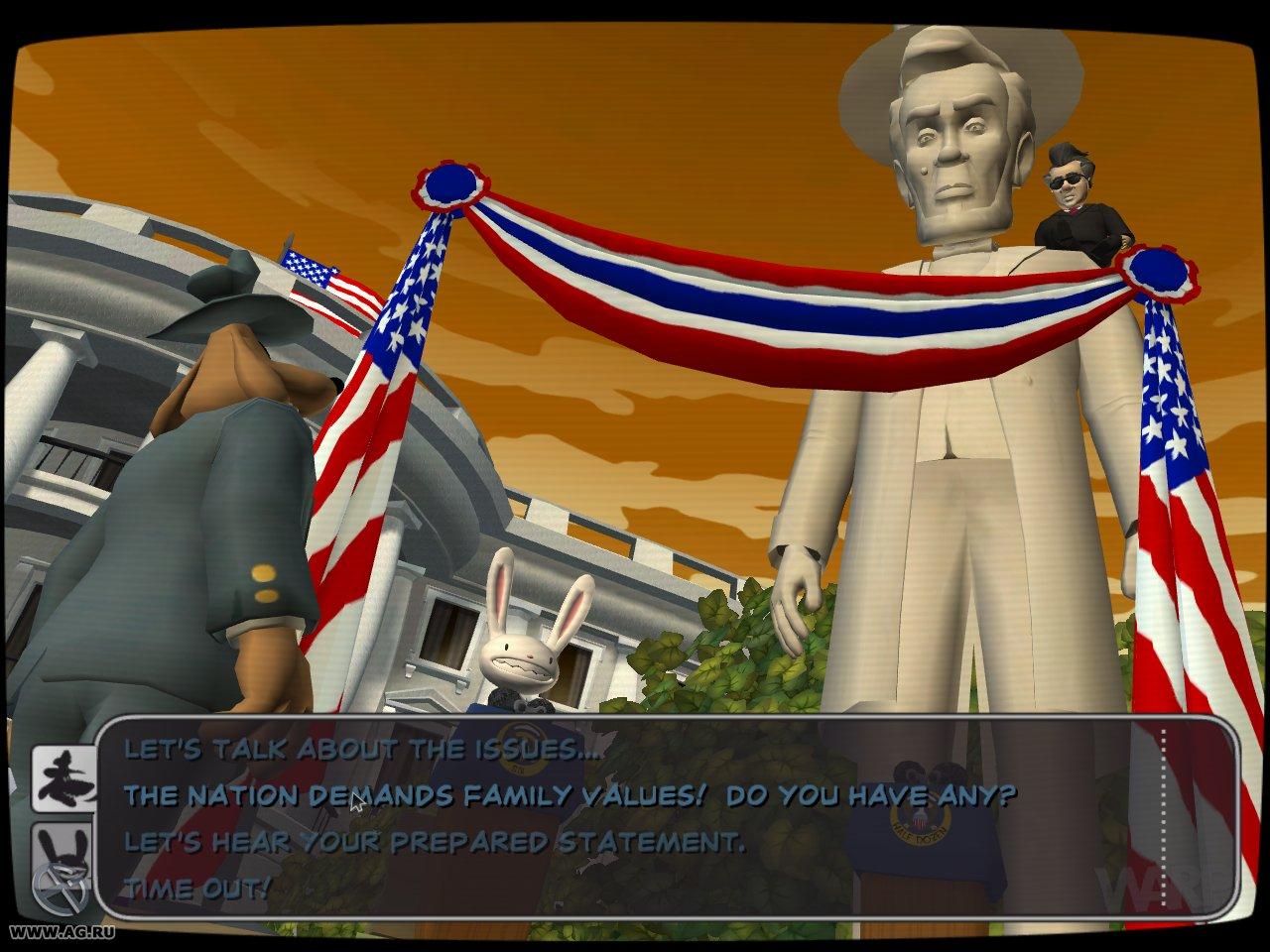 Portada de Sam & Max: 104 - Abe Lincoln Must Die!