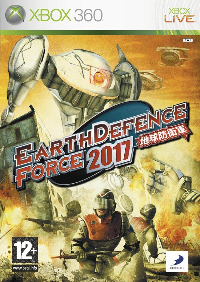 Portada de Earth Defense Force 2017