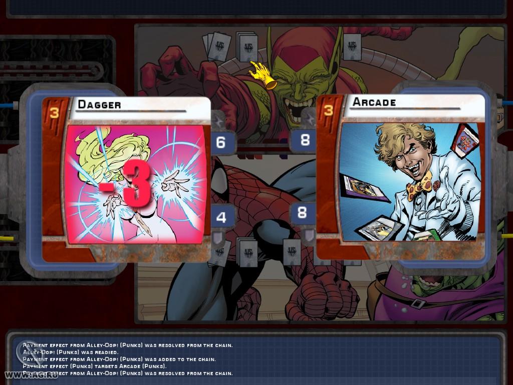 Portada de Marvel Trading Card Game
