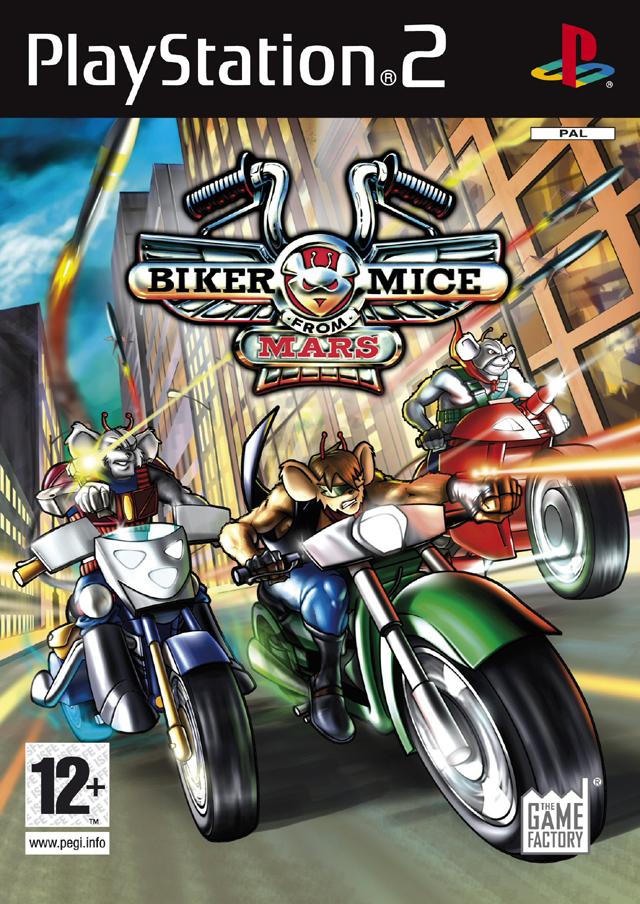 Portada de Biker Mice From Mars (PS2)