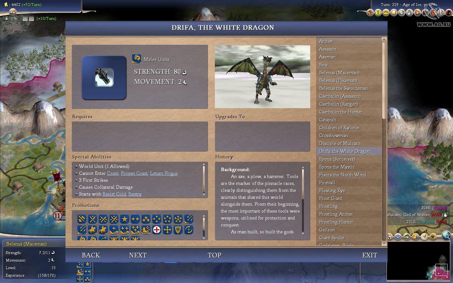 Portada de Civilization IV: Beyond the Sword