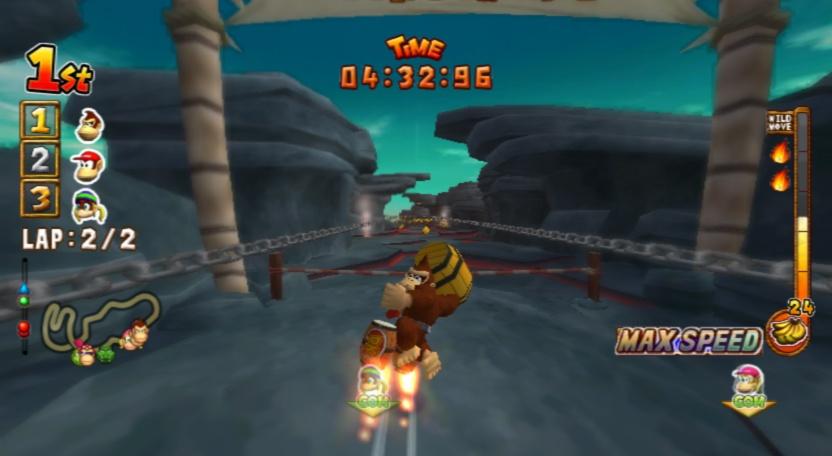 Portada de Donkey Kong: Barrel Blast