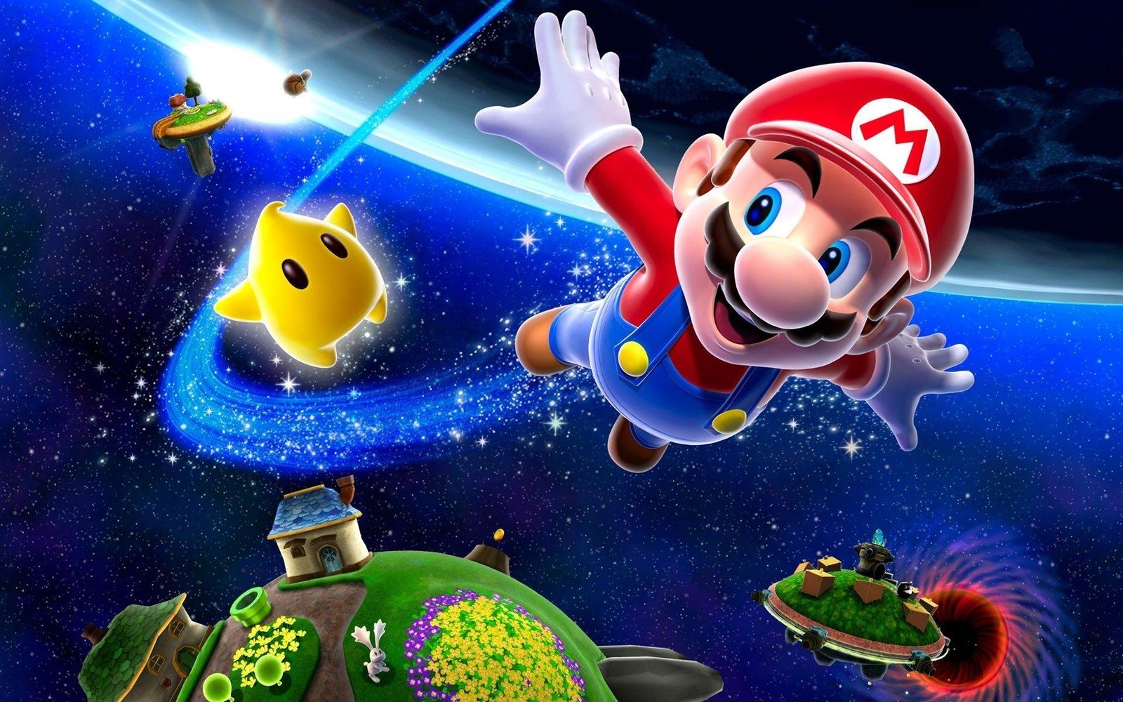 Portada de Super Mario Galaxy