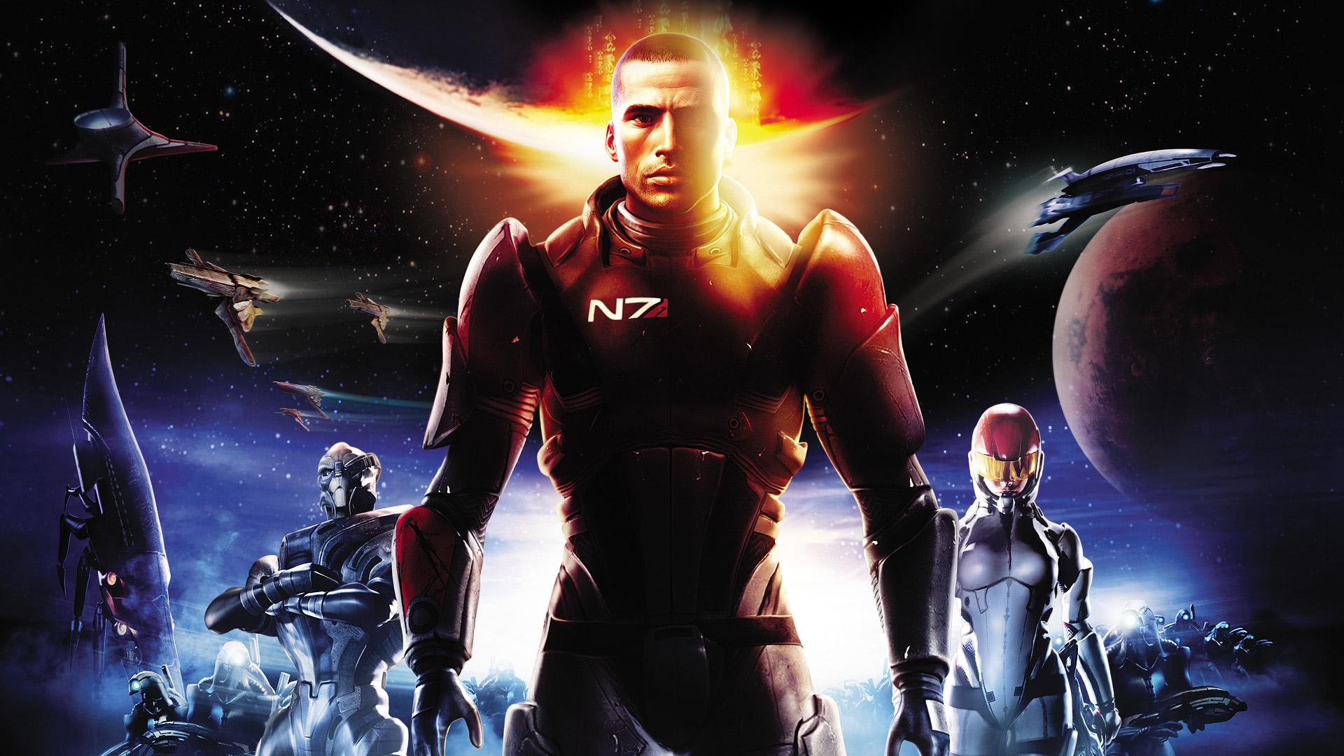 Portada de Mass Effect