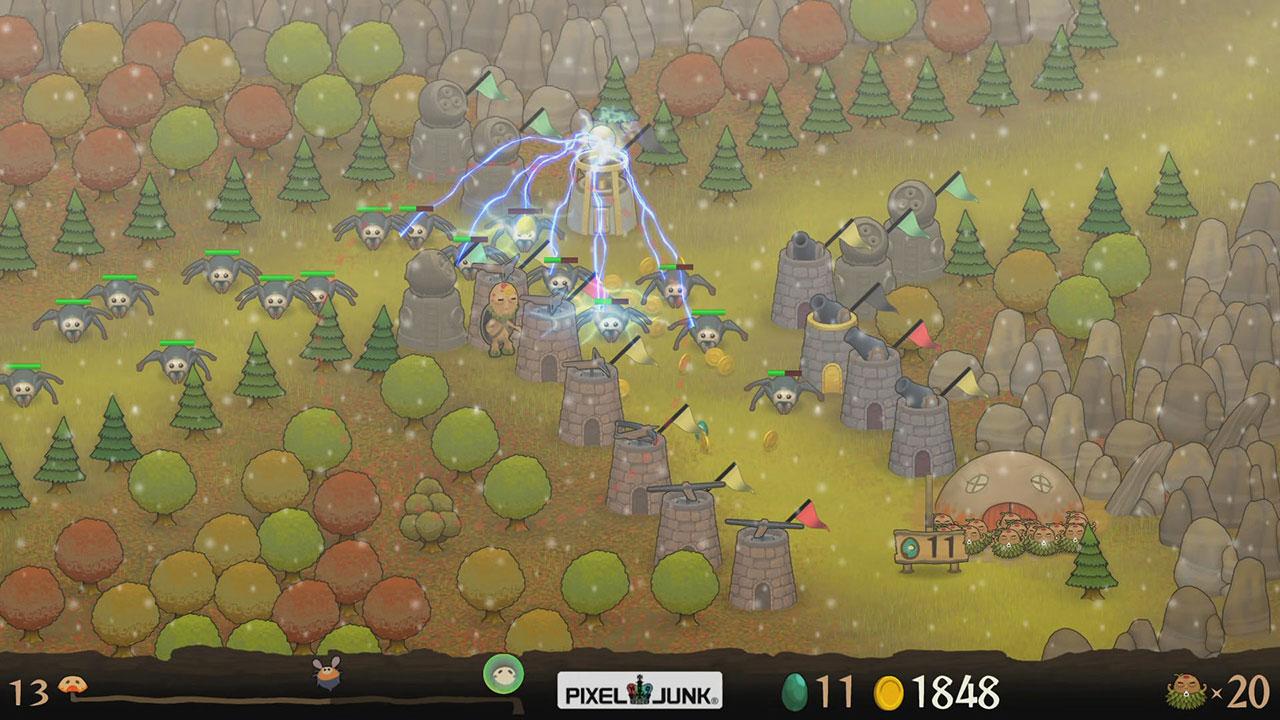 Portada de PixelJunk Monsters