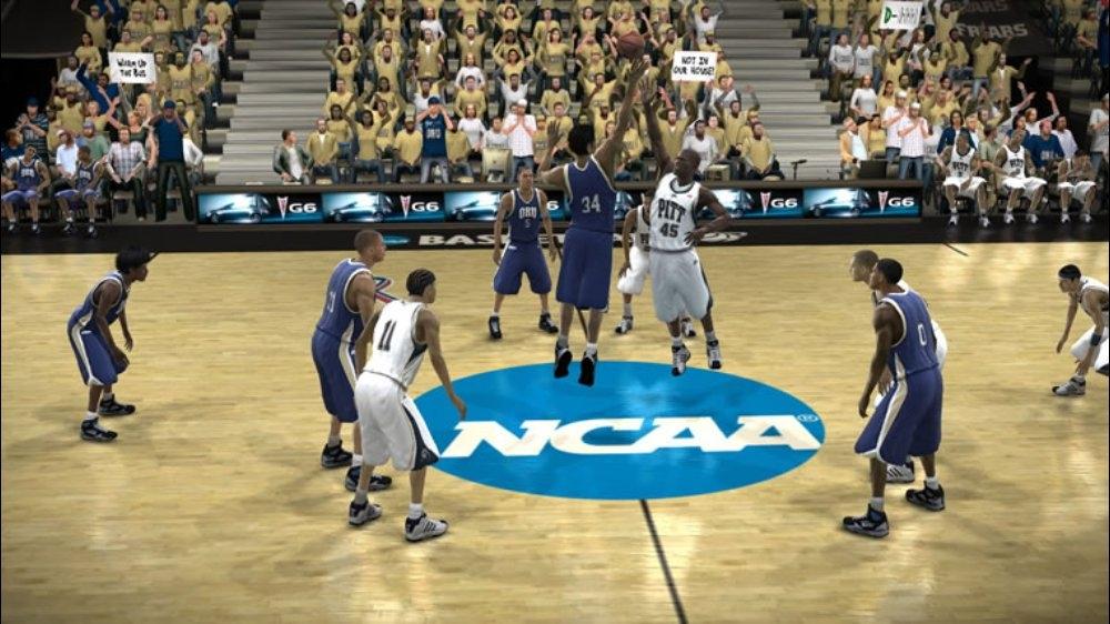 Portada de NCAA Basketball MME