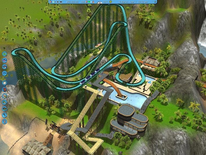 Portada de RollerCoaster Tycoon 3: Platinum