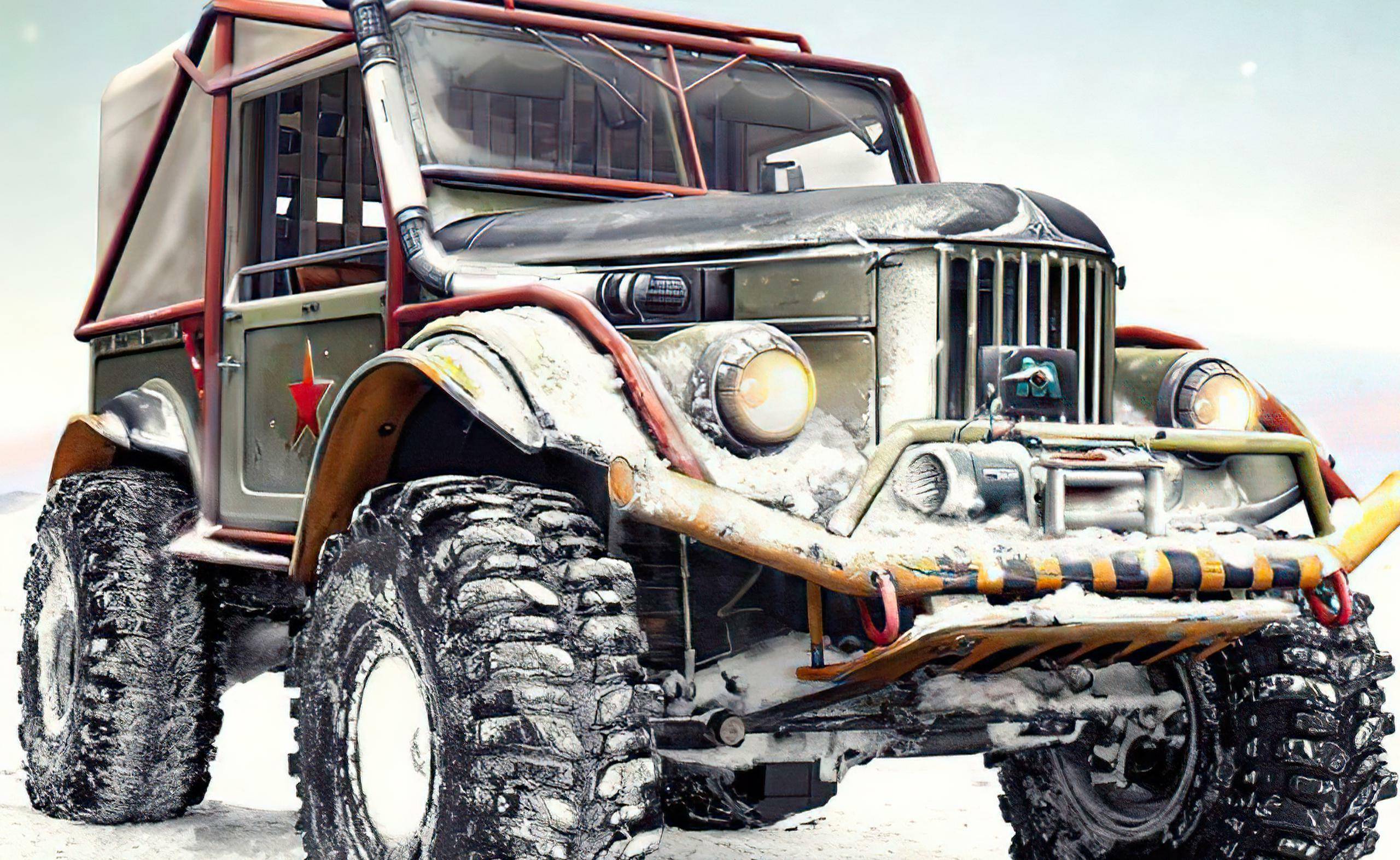 Portada de Полный привод 2: УАЗ 4x4