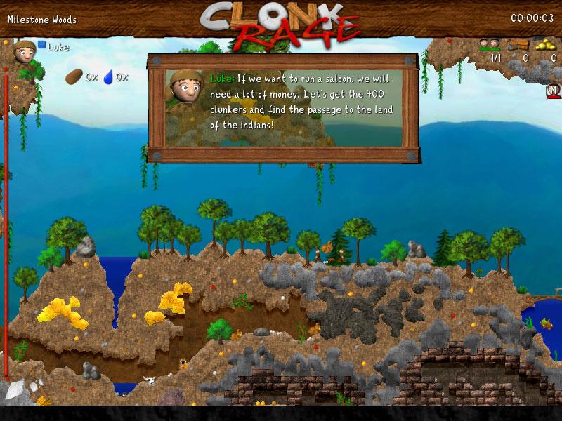 Portada de Clonk Rage