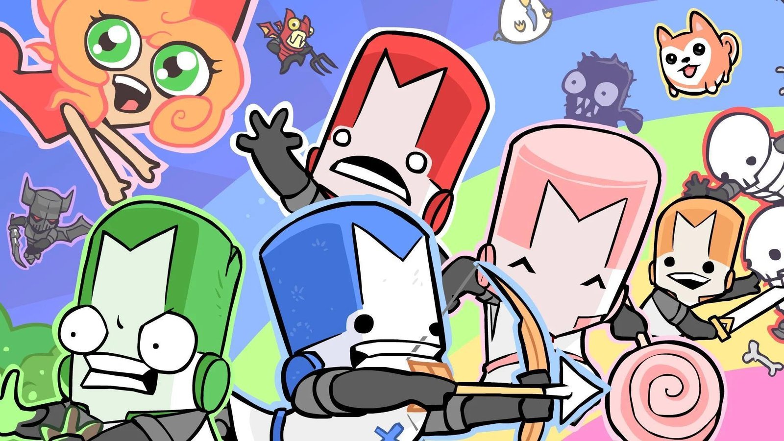 Portada de Castle Crashers