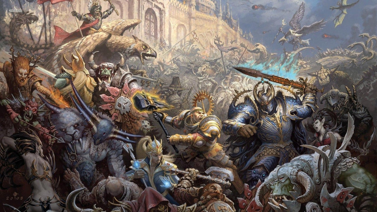 Portada de Warhammer Online: Age of Reckoning
