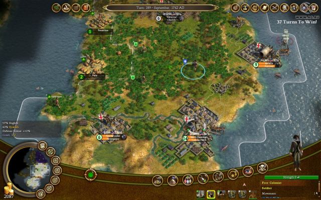 Portada de Sid Meier's Civilization IV: Colonization