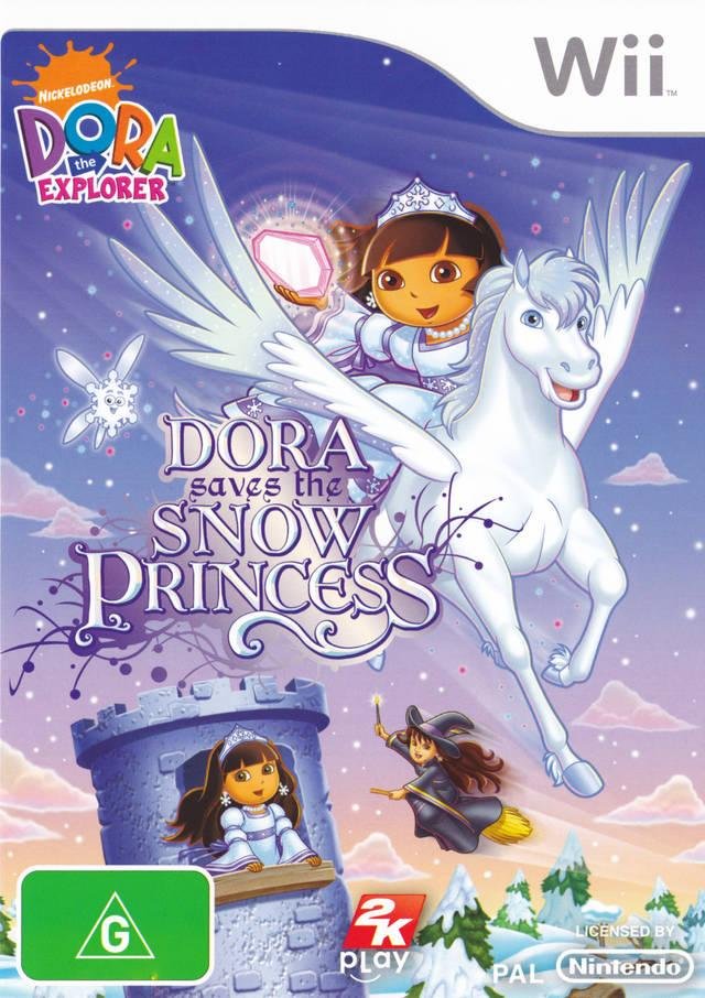 Portada de Dora the Explorer: Dora Saves the Snow Princess