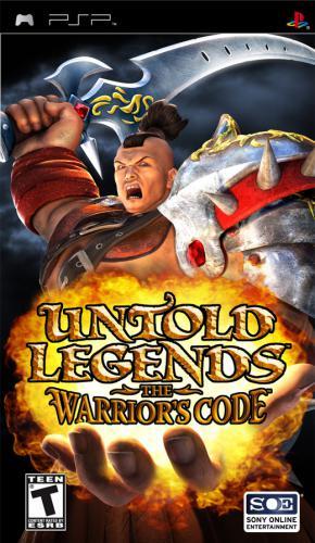 Portada de Untold Legends: The Warrior's Code