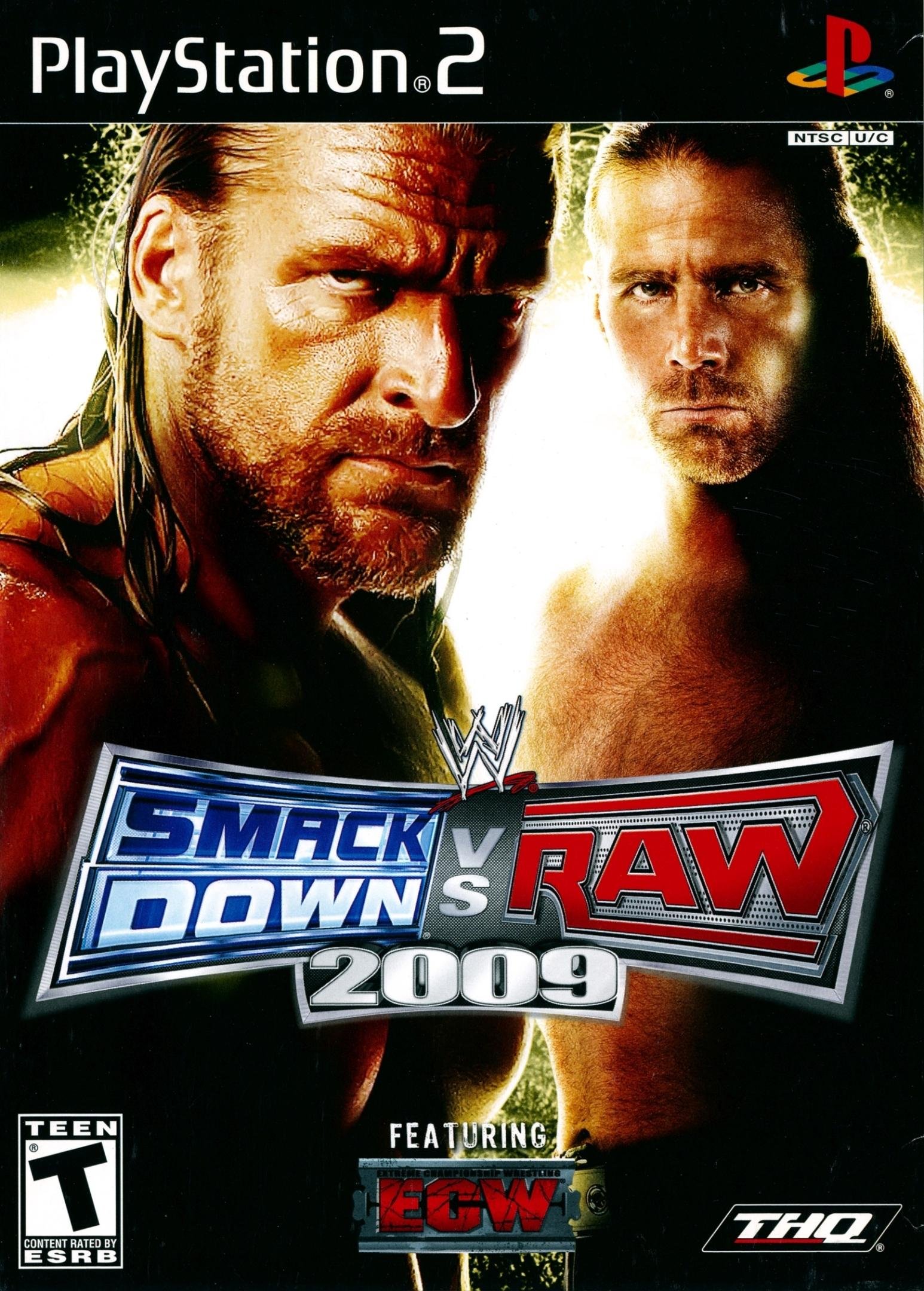 Portada de WWE Smackdown vs. RAW 2009