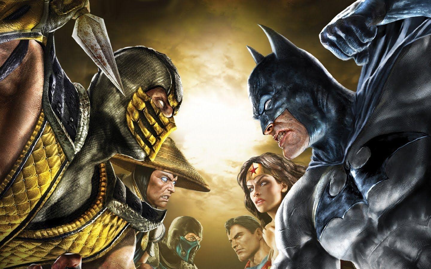 Portada de Mortal Kombat vs. DC Universe