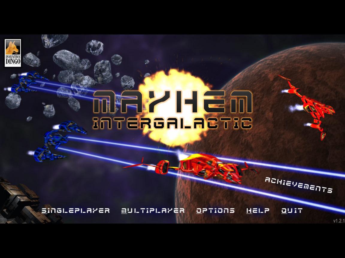 Portada de Mayhem Intergalactic