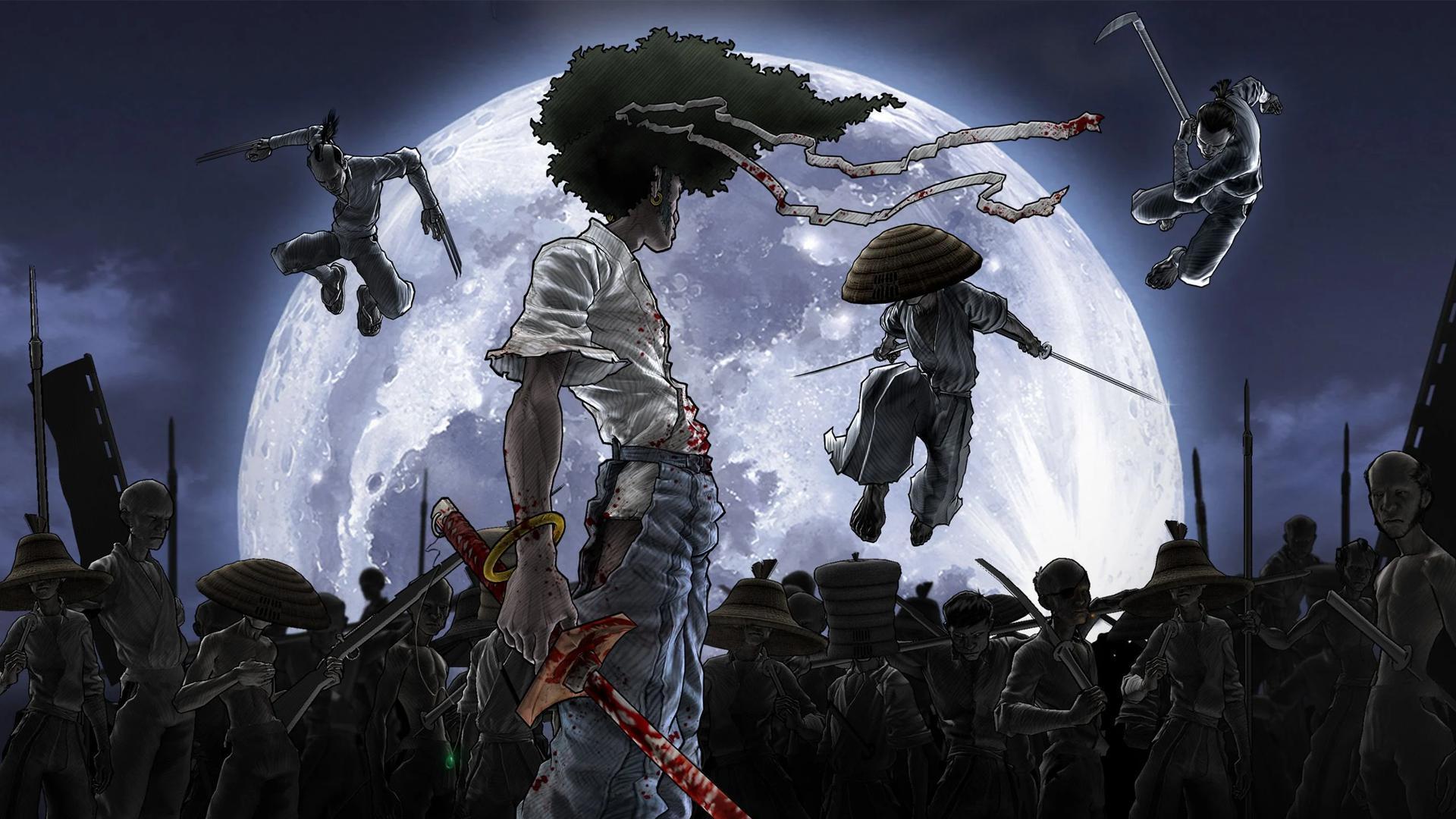 Portada de Afro Samurai