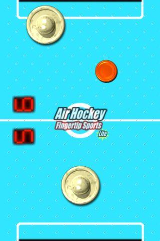 Portada de Air Hockey Fingertip Sports Lite