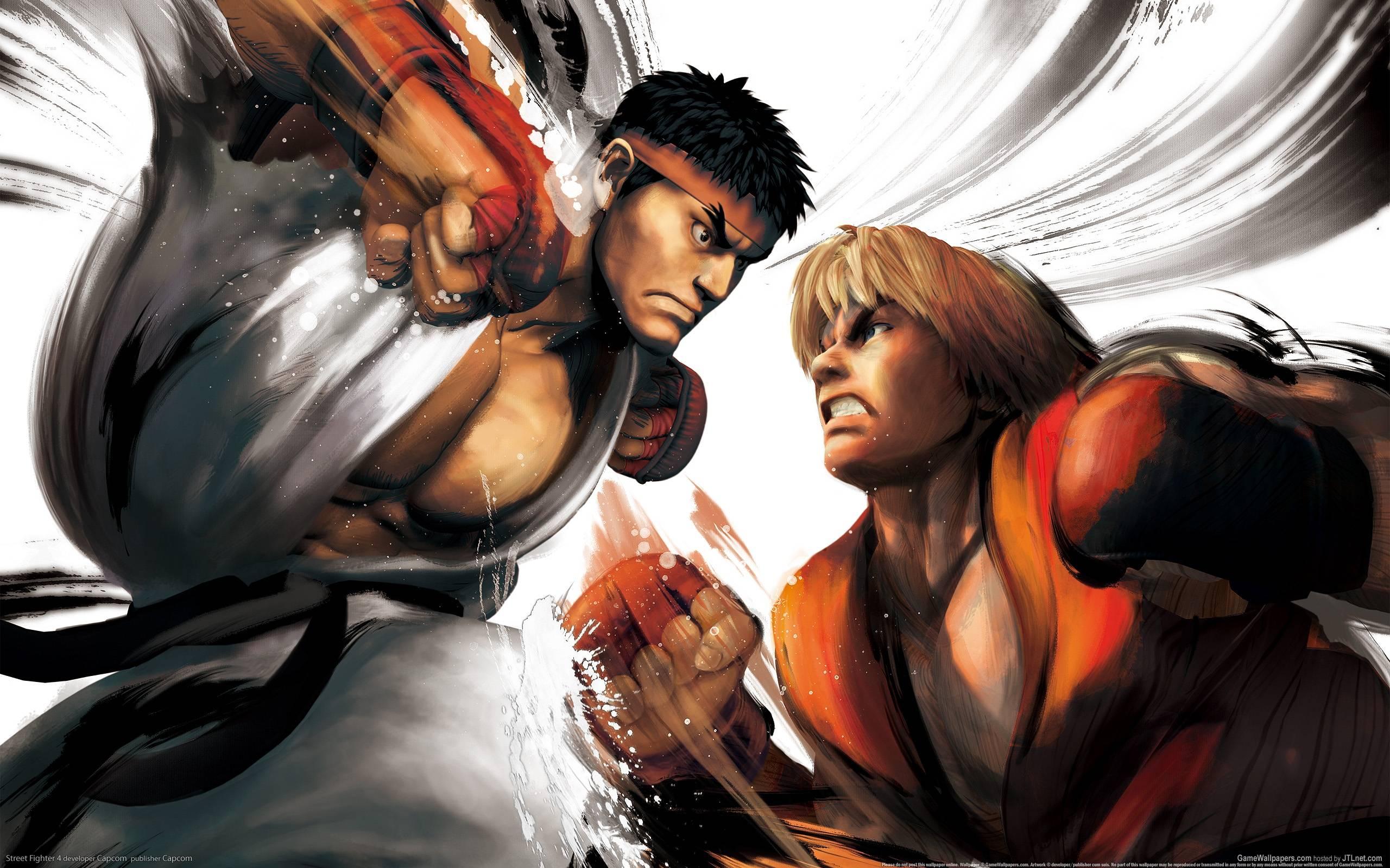 Portada de Street Fighter IV