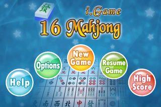 Portada de i.Game 16 Mahjong