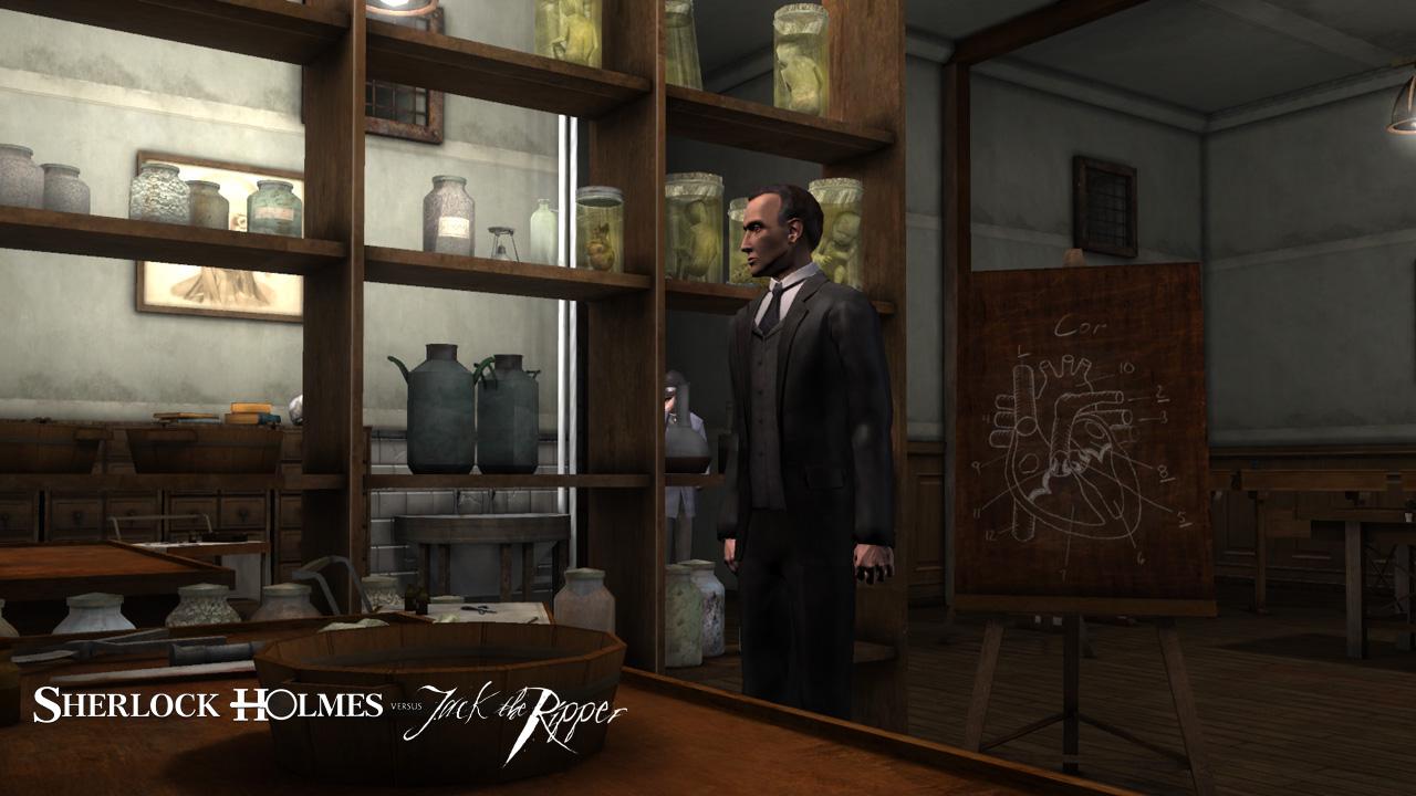 Portada de Sherlock Holmes vs. Jack the Ripper