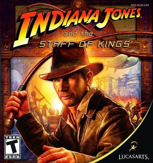 Portada de Indiana Jones and the Staff Of Kings