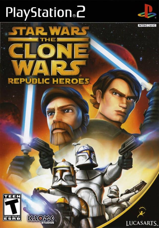 Portada de Star Wars The Clone Wars: Republic Heroes