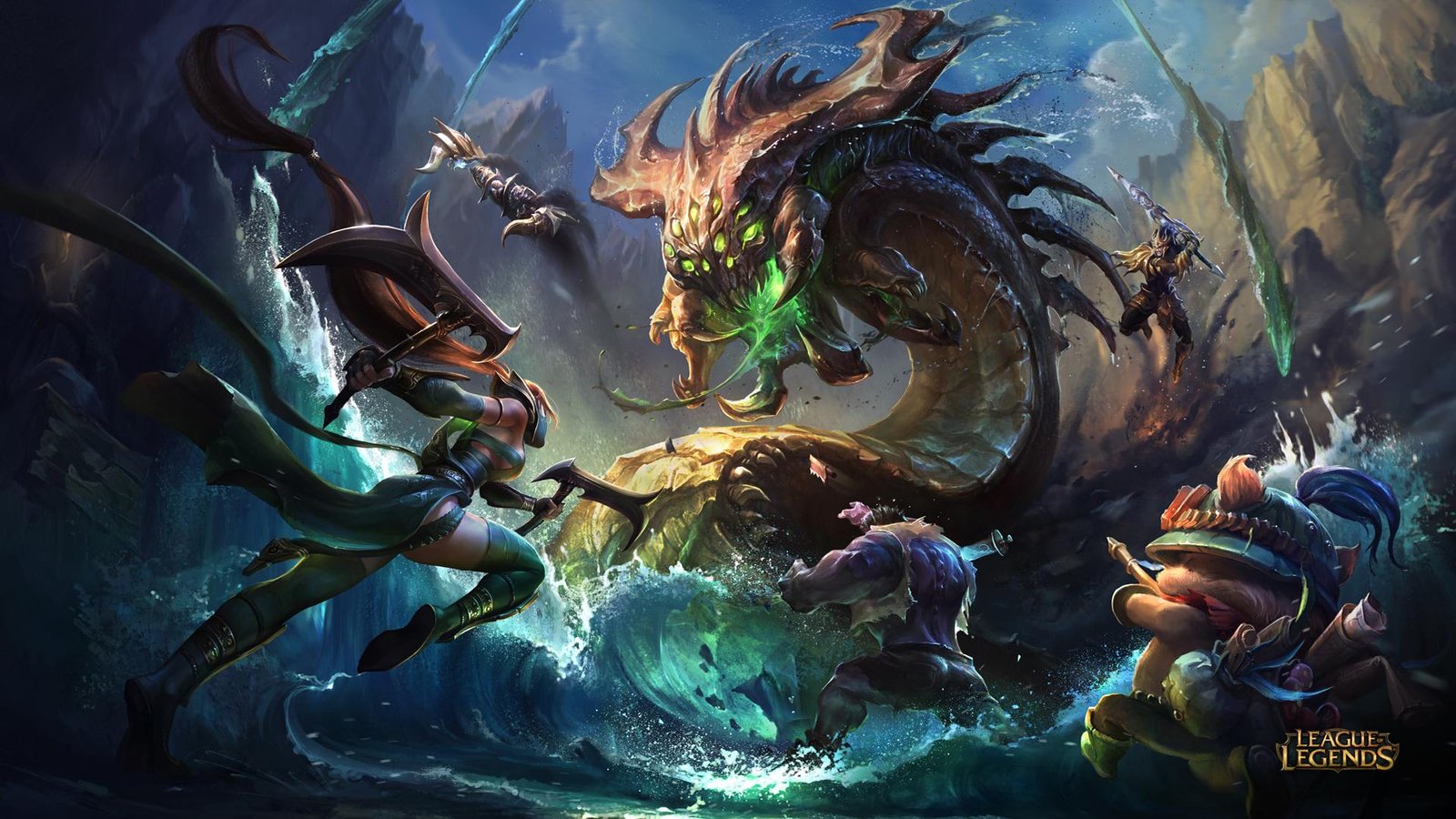 Portada de League of Legends