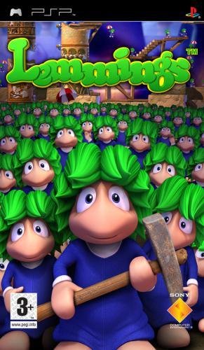 Portada de Lemmings (PSP)