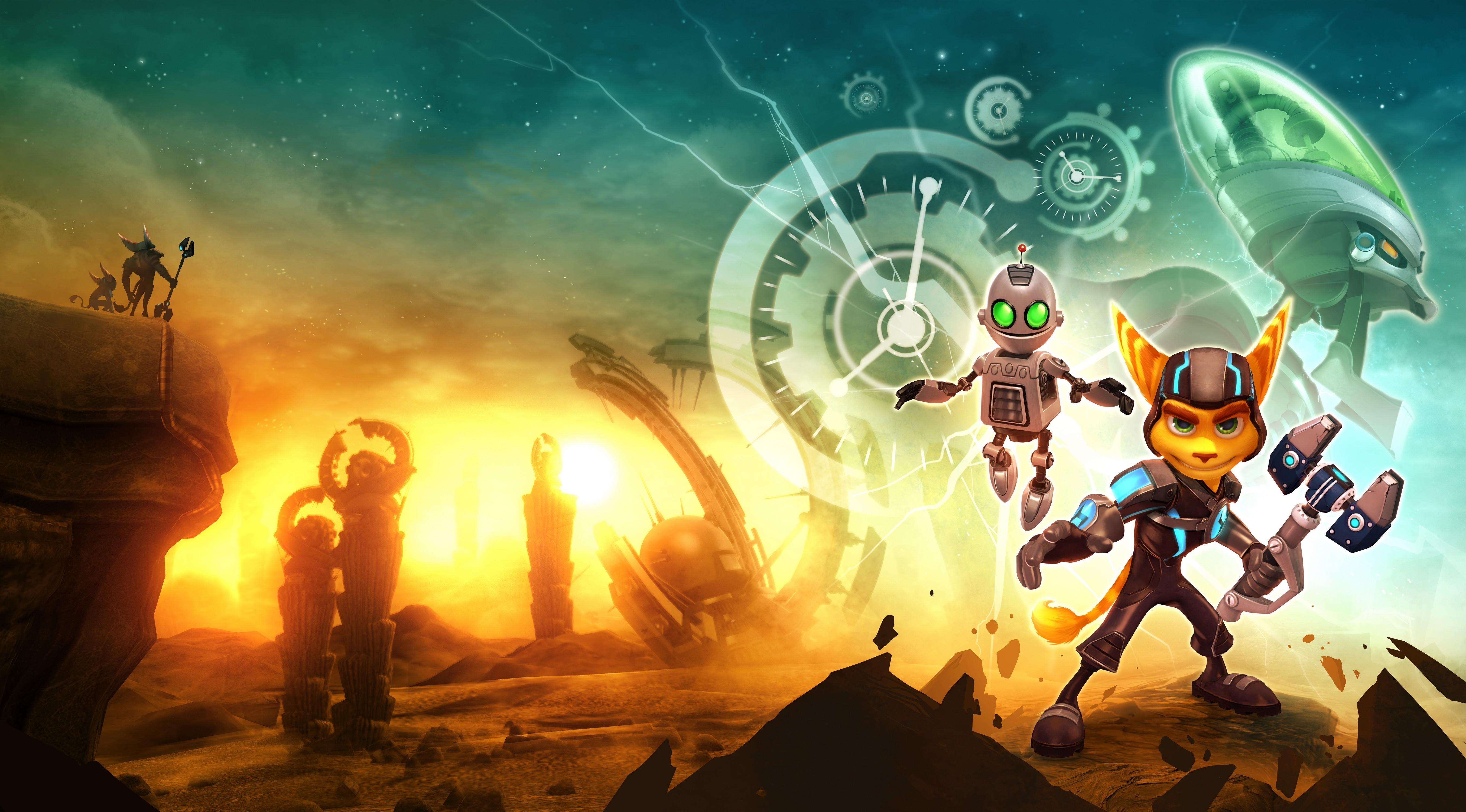 Portada de Ratchet and Clank: A Crack in Time