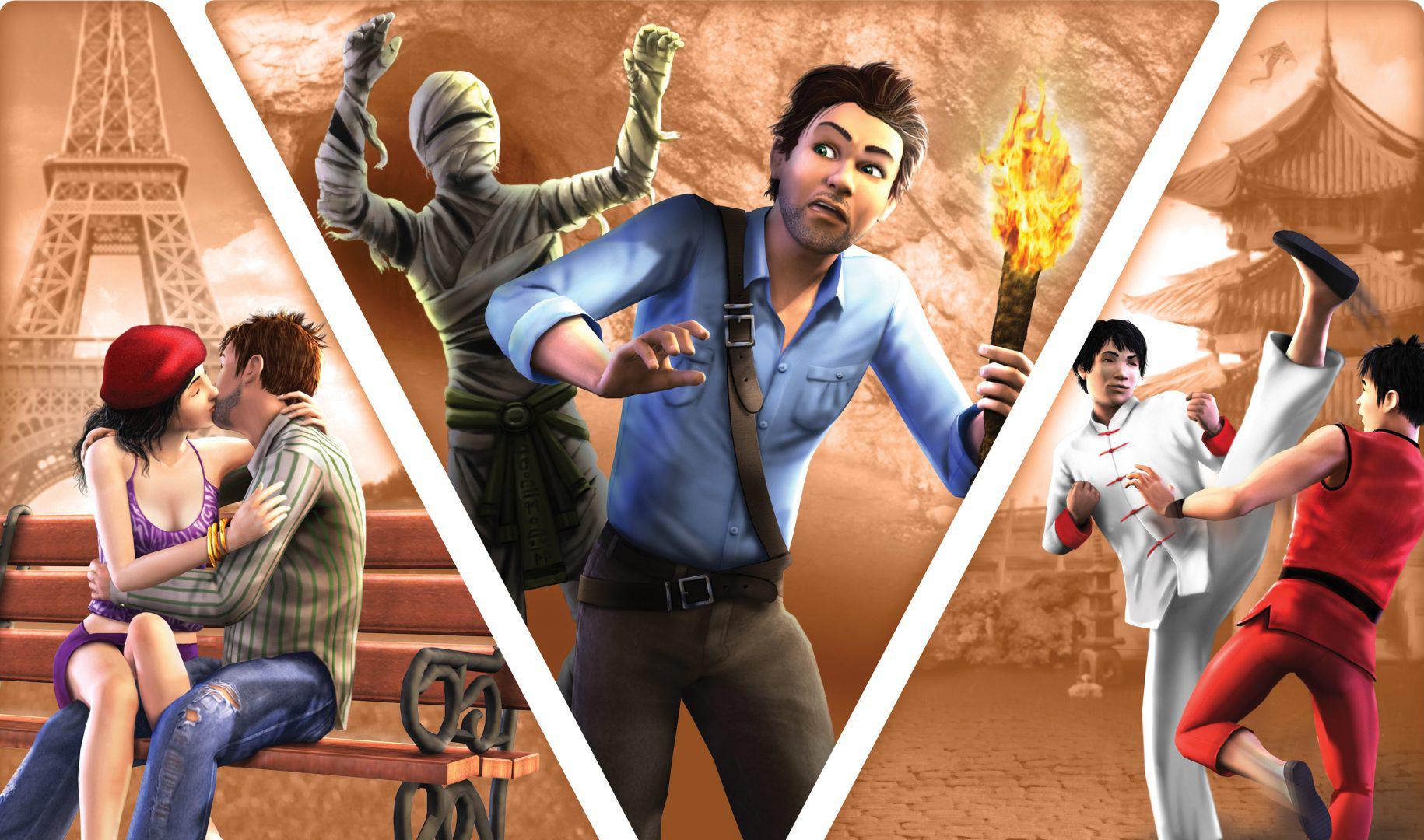 Portada de The Sims 3: World Adventures