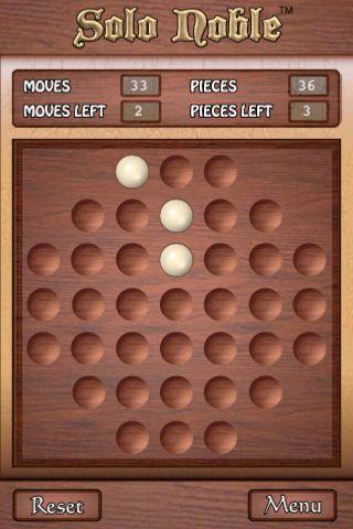Portada de Solo Noble - Peg Solitaire - Free