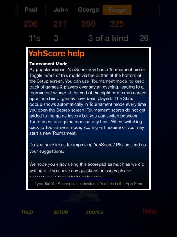 Portada de YahScore