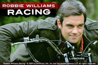 Portada de Robbie Williams Racing
