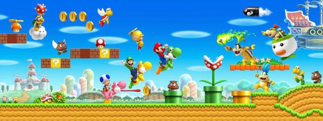 Portada de New Super Mario Bros. Wii
