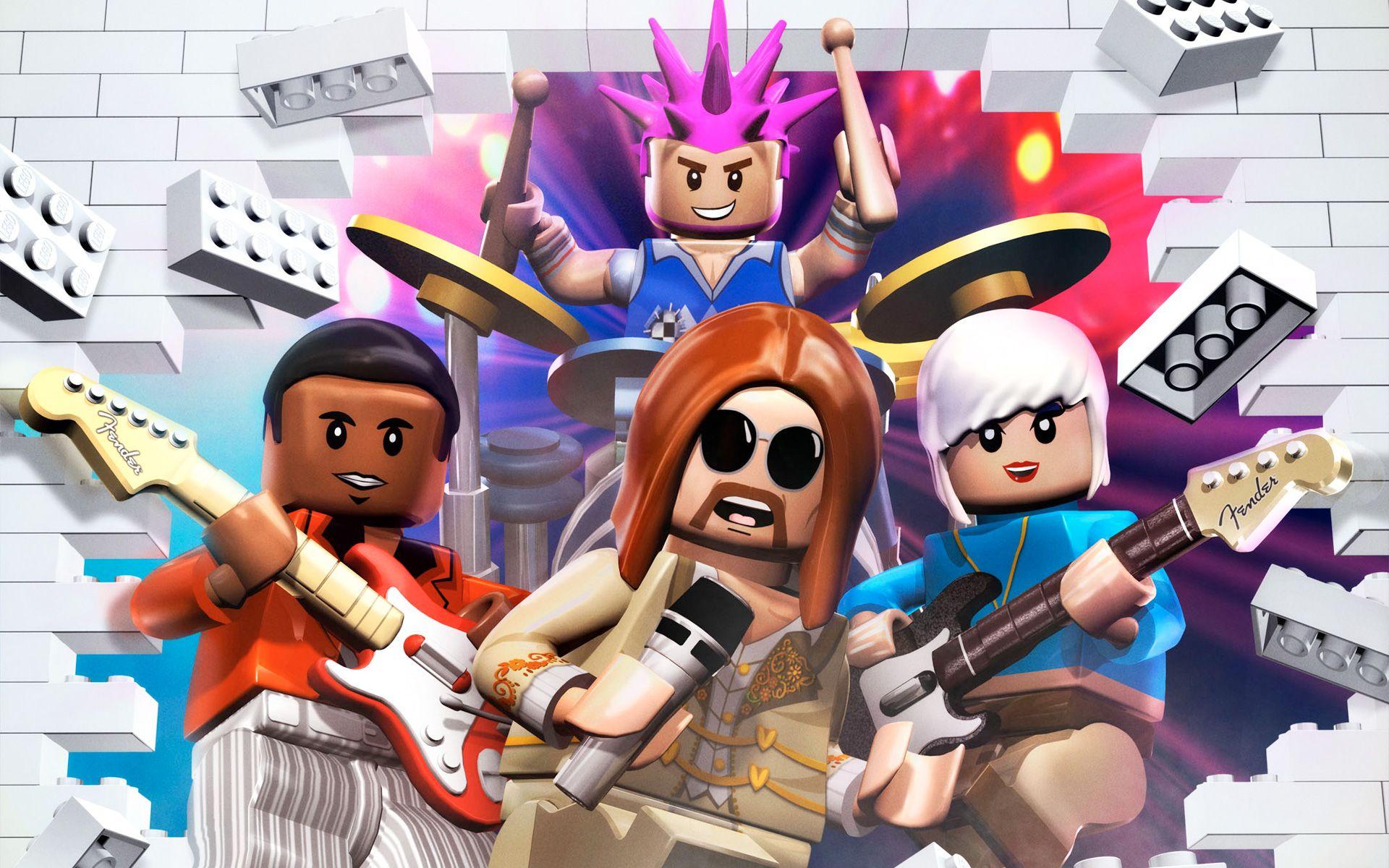 Portada de Lego Rock Band
