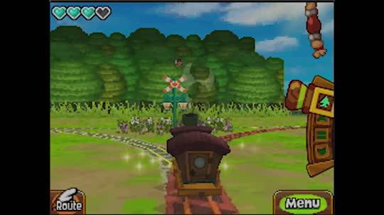 Portada de The Legend of Zelda: Spirit Tracks