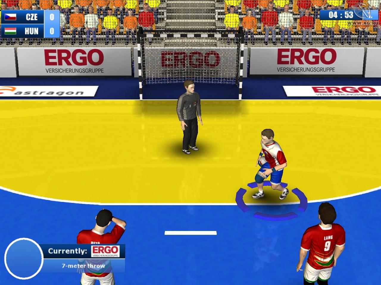 Portada de Handball Simulator: European Tournament 2010