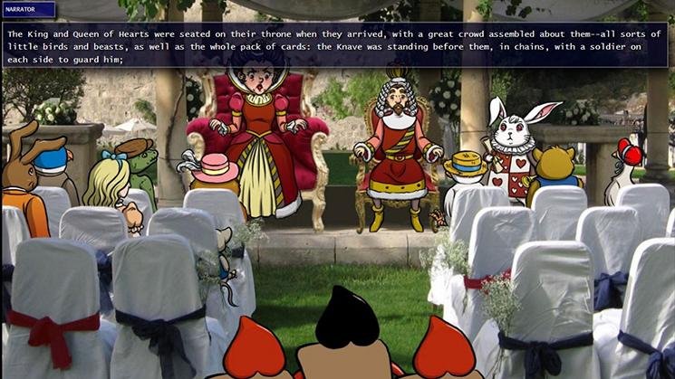 Portada de Disney Alice in Wonderland