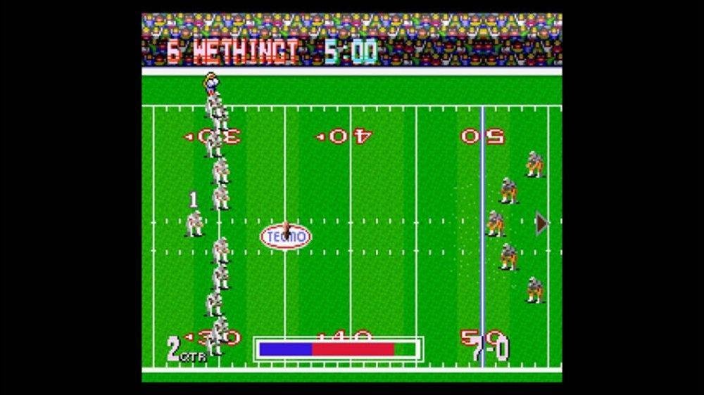Portada de Tecmo Bowl Throwback