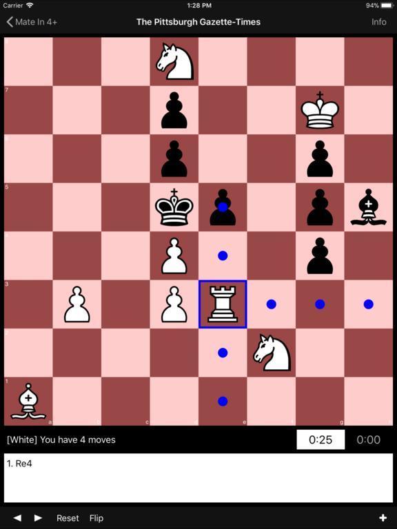 Portada de Mate in 4+ Chess Puzzles