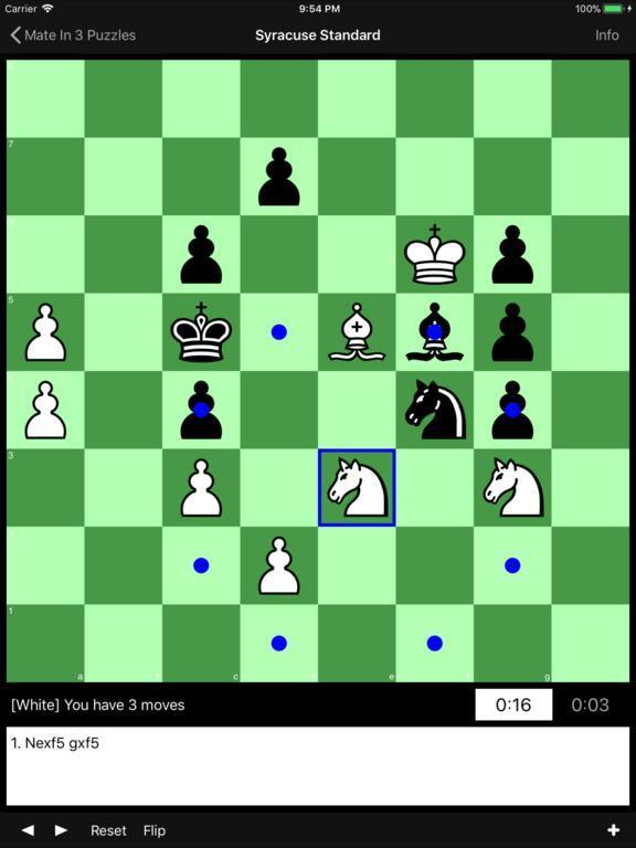 Portada de Mate in 3 Chess Puzzles