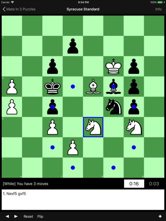 Portada de Mate in 3 Puzzles