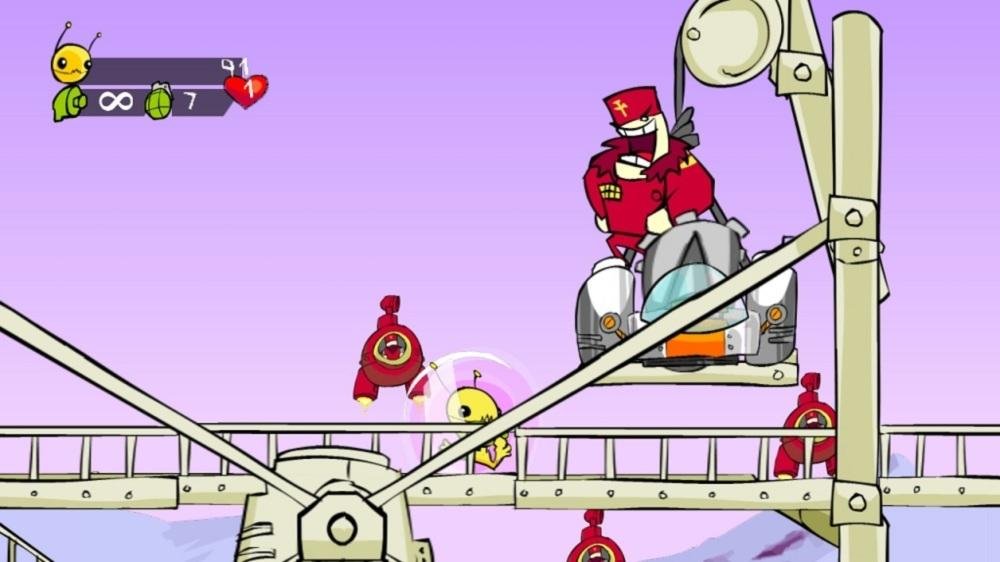 Portada de Alien Hominid HD