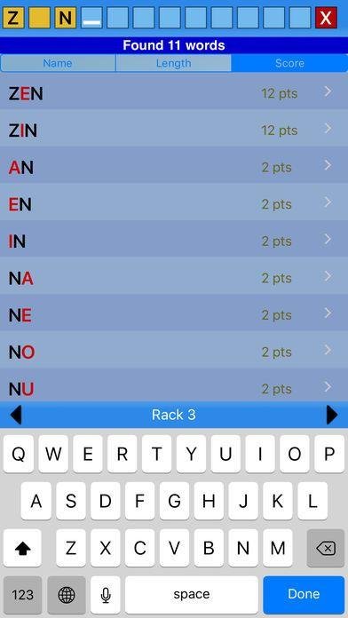 Portada de Anagram & Word Lookup for Words with Friends