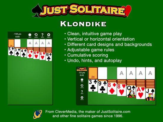 Portada de Just Solitaire: Klondike