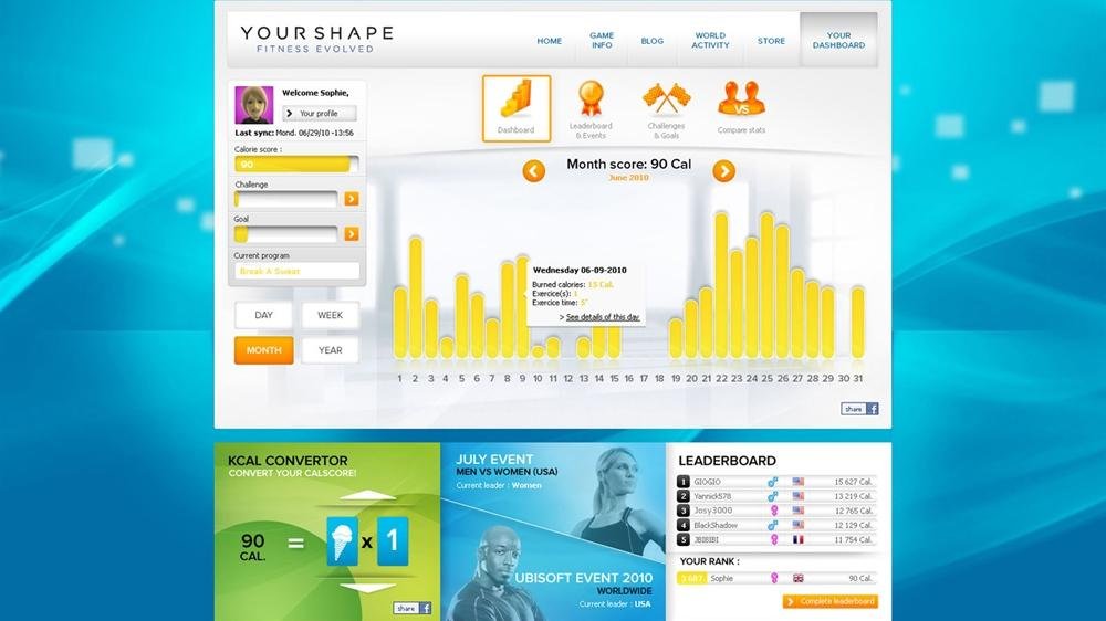 Portada de Your Shape: Fitness Evolved