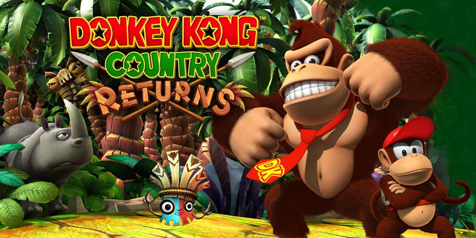 Portada de Donkey Kong Country Returns
